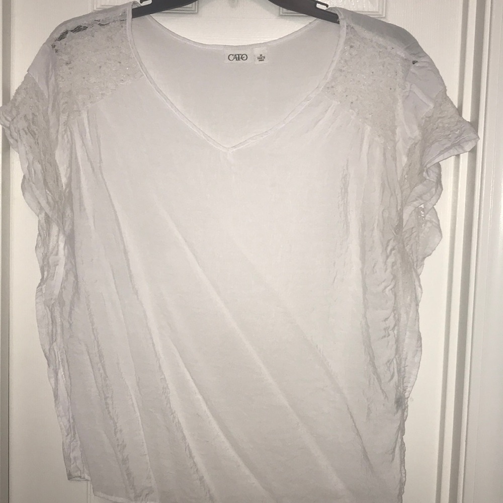 White CATO Blouse